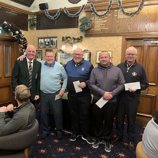 Christmas Texas Scramble Open Winners