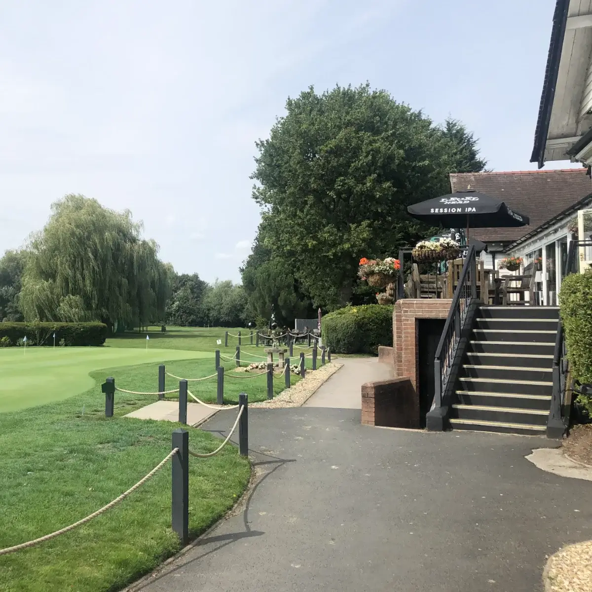 Handsworth Golf Club terrace