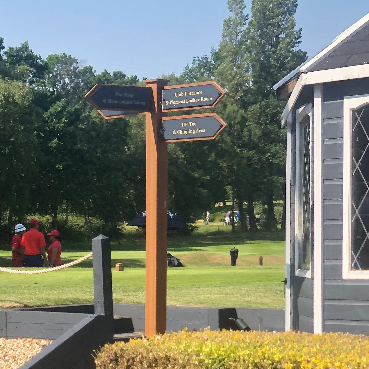 Handsworth Golf Club signpost