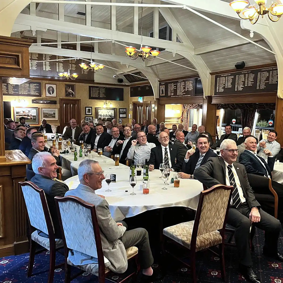 Handsworth Golf Club setting on a presentation night